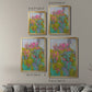 Rise and Bloom - Modern Framed Canvas Print