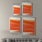 Warm Rays II - Modern Framed Canvas Print