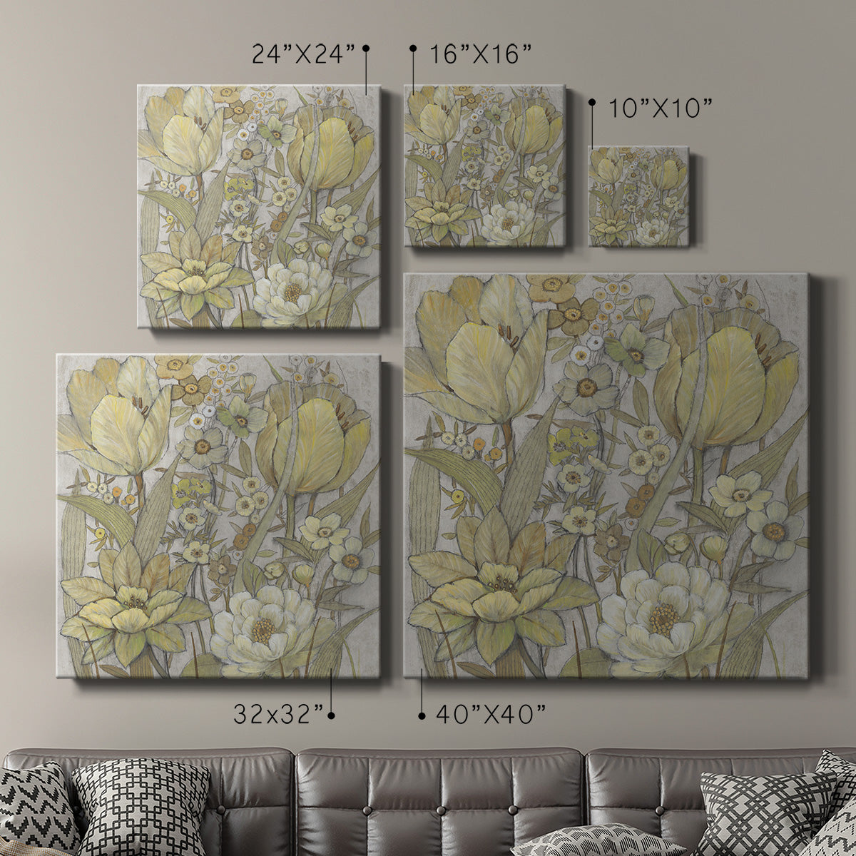 Mix Floral I - Canvas Art Print