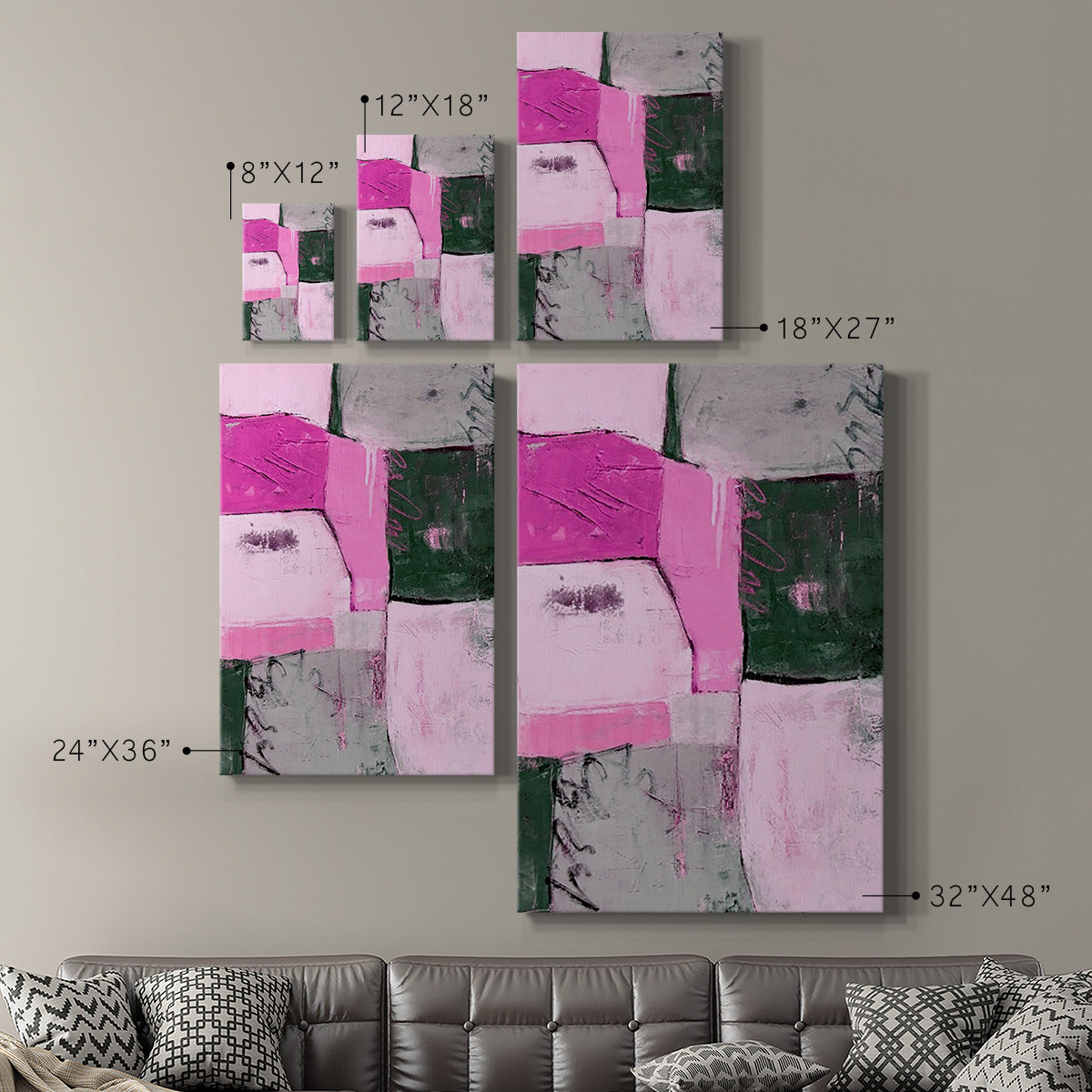 Party Mixer II Premium Gallery Wrapped Canvas - Ready to Hang