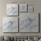 Airplane Mechanical Sketch I - Canvas Art Print