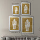 Golden Urn II - Modern Framed Canvas Print