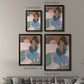Curly Lady II - Modern Framed Canvas Print