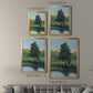 Tree by the Riverbank I - Modern Framed Canvas Print