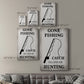 Gone Fishing Premium Gallery Wrapped Canvas - Ready to Hang