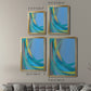 Circulating Flow I - Modern Framed Canvas Print