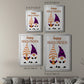 Halloween Gnomes - Modern Framed Canvas Print