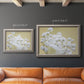 Minimal floral baby’s breath photography in an ornate vintage silver frame shown in multiple size options.