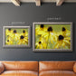 Modern floral Susan flower photography in an ornate vintage silver frame shown in multiple size options.