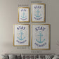 Stay Anchored - Modern Framed Canvas Print