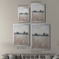 Place & Time I - Modern Framed Canvas Print