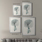 Antique Coastal Coral III - Modern Framed Canvas Print