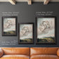 Classical allegorical depiction of the goddess Flora by Robert John Thornton in an ornate black frame with gilded inner detail shown in multiple vertical size options.
