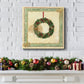 Raffia Wreath II-Premium Gallery Wrapped Canvas - Ready to Hang