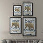 Bear Country - Modern Framed Canvas Print