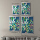 Blue Tropics I - Modern Framed Canvas Print