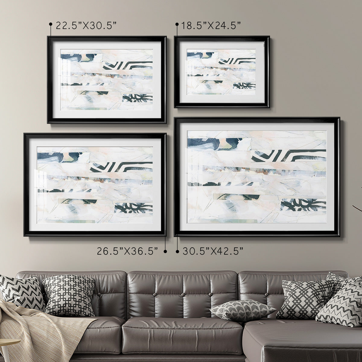 Pattern Camouflage II - Modern Framed Art Print