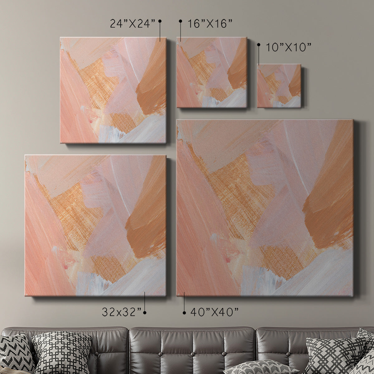 Pink Vanilla IV - Canvas Art Print