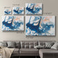 Dancing Blue I - Canvas Art Print