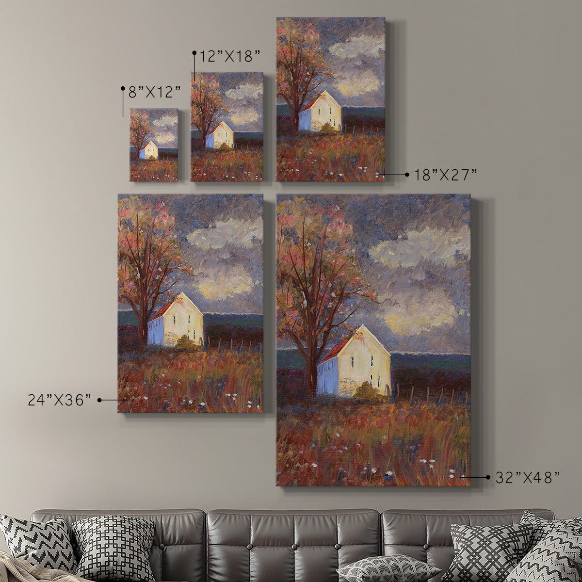 September Premium Gallery Wrapped Canvas - Ready to Hang