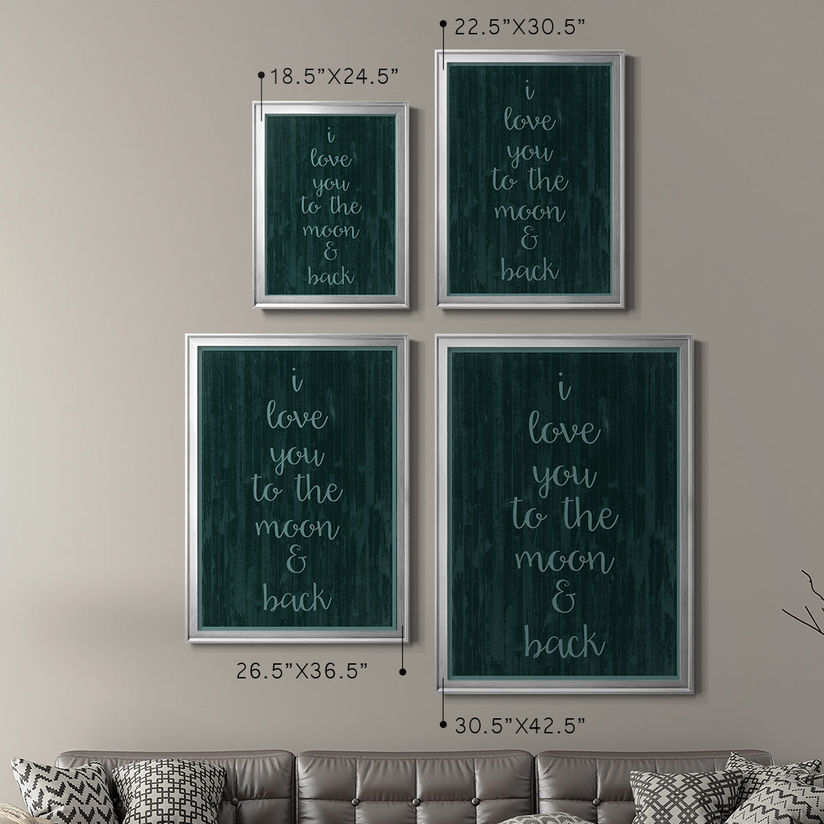 Spice Family Rules IV - Modern Framed Canvas Print