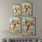 Flower Carousel II - Modern Framed Canvas Print