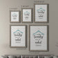 Size comparison chart for a set of two gray barnwood framed canvas prints.