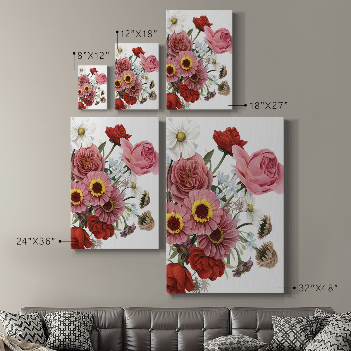 Modern Arrangement I - Canvas Art Print