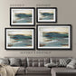 Coastal Bluffs - Modern Framed Art Print
