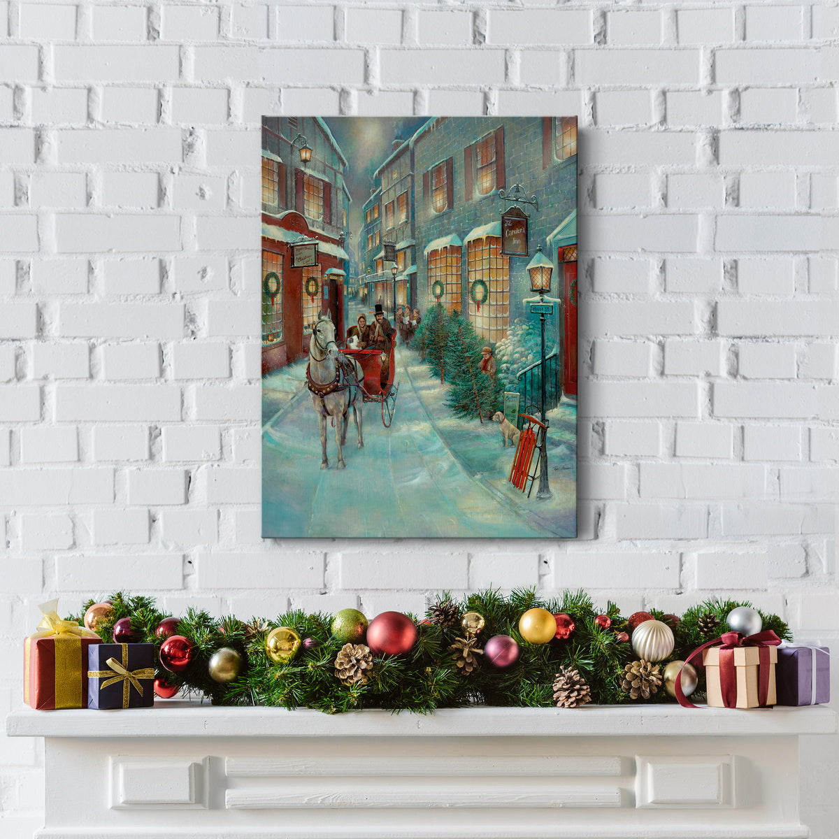 Christmas Memories Premium Gallery Wrapped Canvas - Ready to Hang