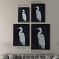 Calm Great Egret I - Modern Framed Canvas Print