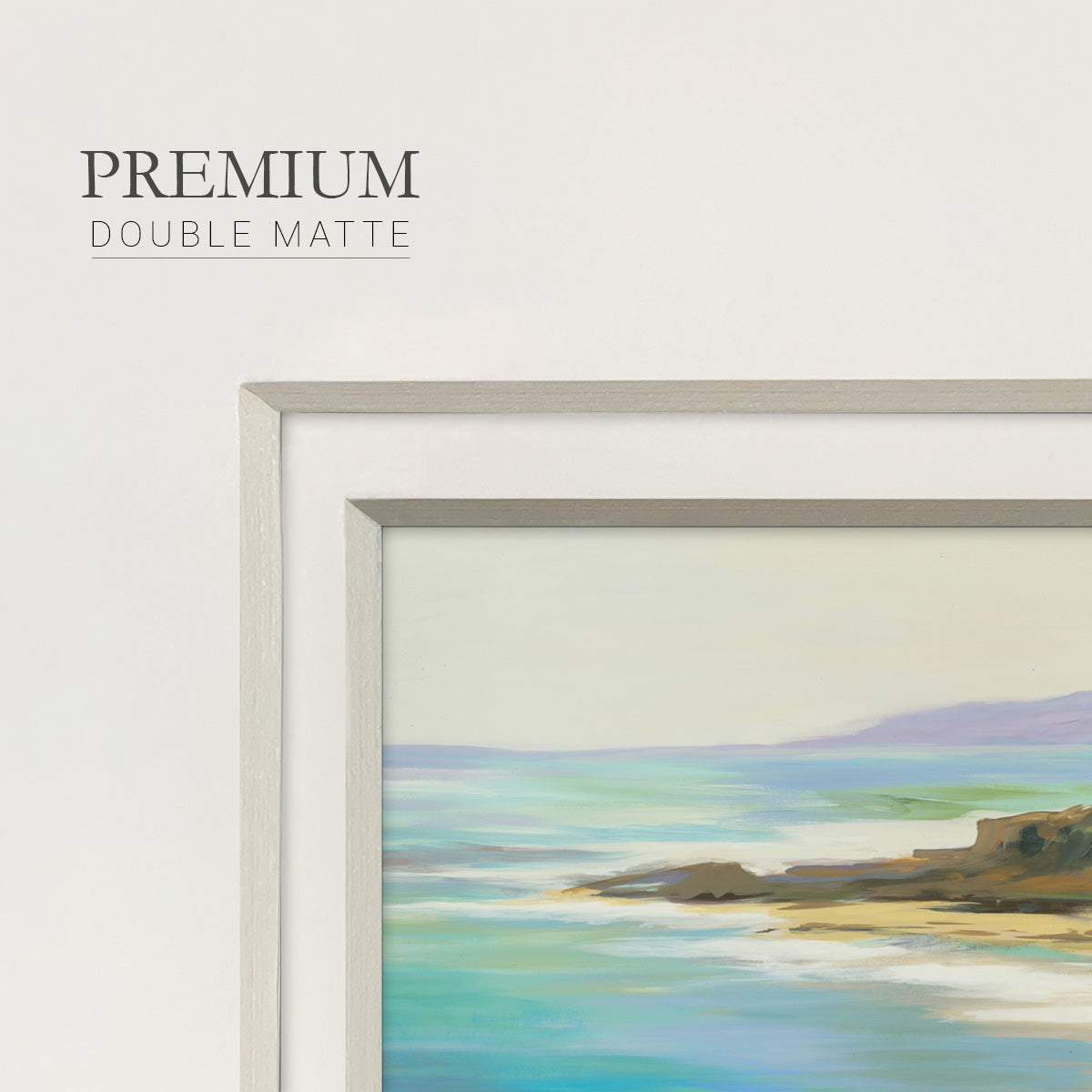 Rocky Point Premium Framed Print Double Matboard