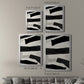 Mountain Paths I - Modern Framed Canvas Print
