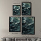 Lost in the Sea I - Modern Framed Canvas Print