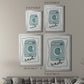 Wash - Modern Framed Canvas Print