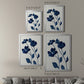 Indigo Bloom I - Modern Framed Canvas Print
