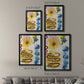 Flower Power I - Modern Framed Canvas Print