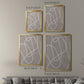 Fissures II - Modern Framed Canvas Print