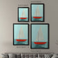 Small Sail II - Modern Framed Canvas Print