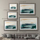 Sea Foam Flow II - Barnwood Framed Art Print