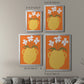 Modern Blooms II - Modern Framed Canvas Print