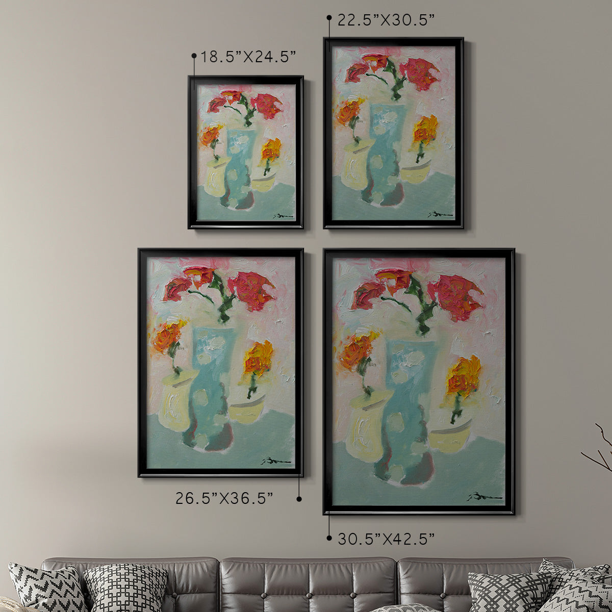 The Matriarch - Modern Framed Canvas Print