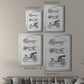 Industrial Motorcar - Modern Framed Canvas Print