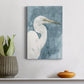 Watercolor Heron Portrait II Premium Gallery Wrapped Canvas - Ready to Hang