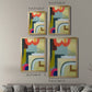 City of Rainbows II - Modern Framed Canvas Print