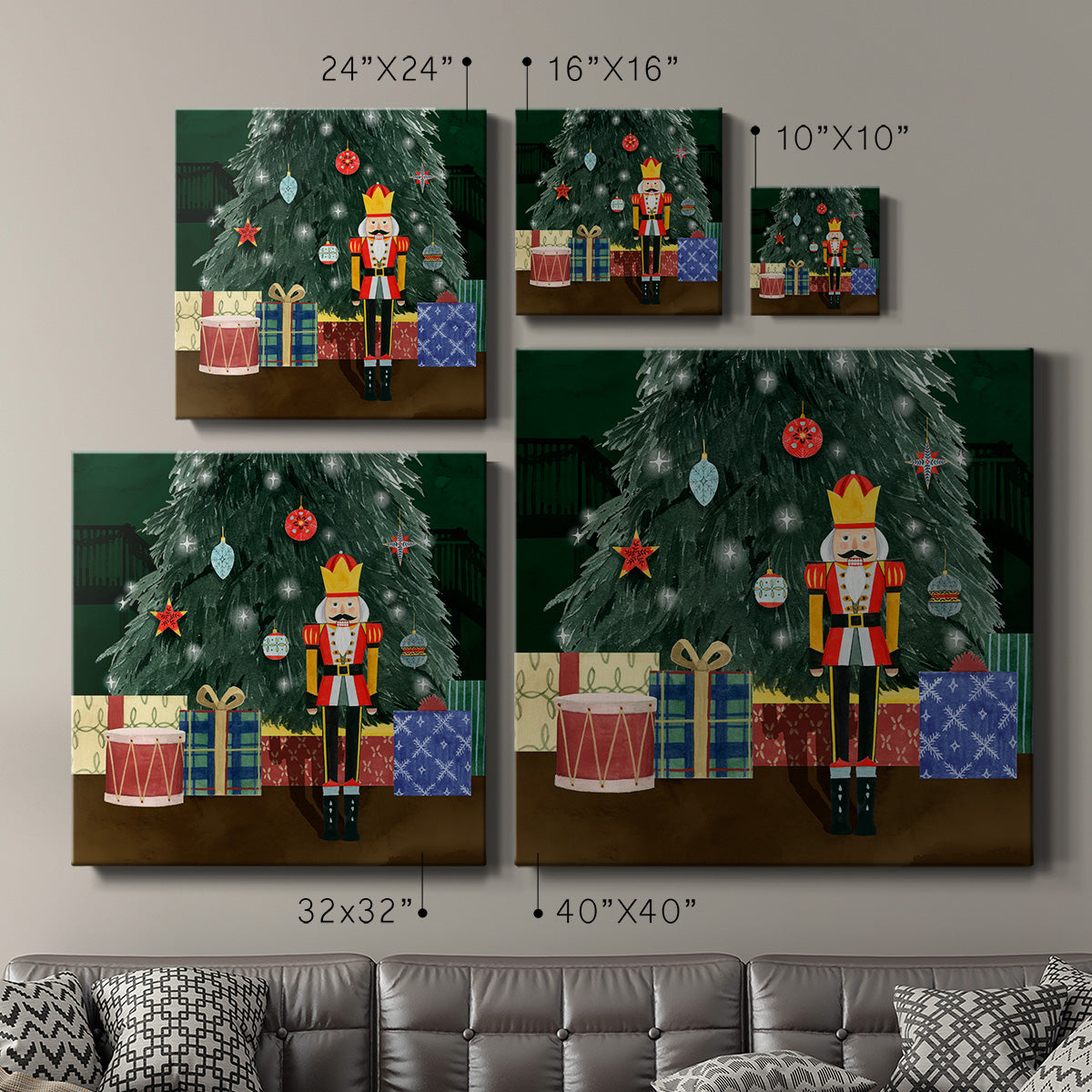 Christmas Nutcracker I - Canvas Art Print