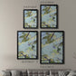 Aqua Sky - Modern Framed Canvas Print