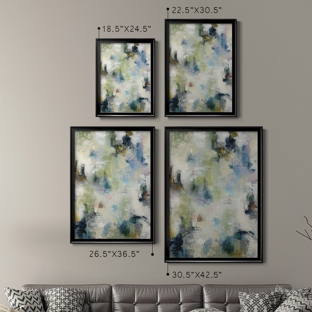 Making Magic - Modern Framed Canvas Print