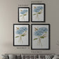 Petite Blue Hydrangea I - Modern Framed Canvas Print