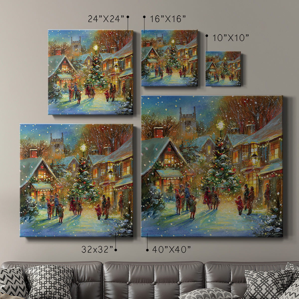 Evening Carol - Canvas Art Print